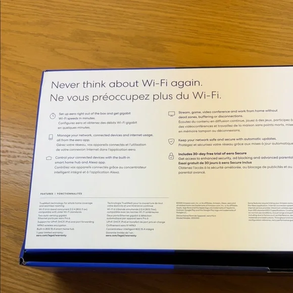 eero Pro 6 Mesh Wi‑Fi System, 3-pack - Picture 6 of 7
